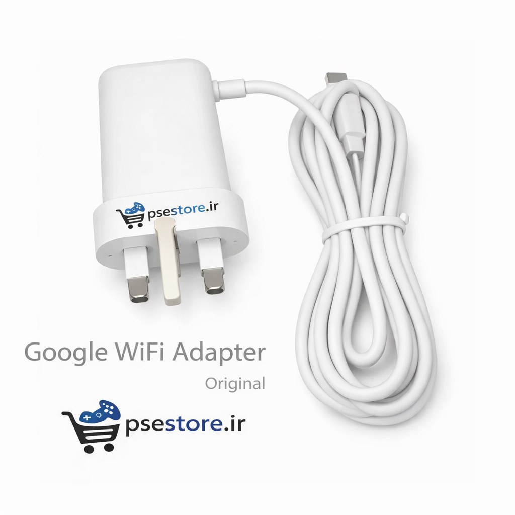 آداپتور اصلی روتر Google WiFi | نسخه فابریک و اورجینال (Type-C)